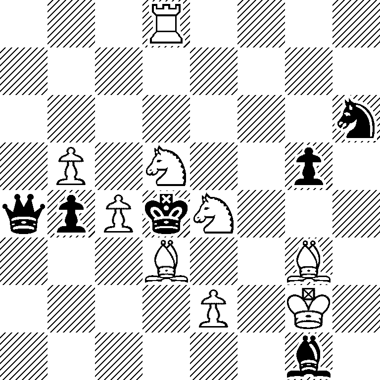 3R4/8/7n/1P1N2p1/qpPkN3/3B2B1/4P1K1/6b1