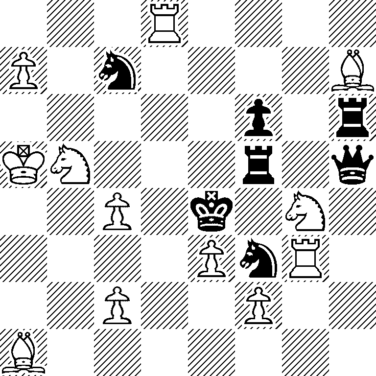 3R4/P1n4B/5p1r/KN3r1q/2P1k1N1/4PnR1/2P2P2/B7