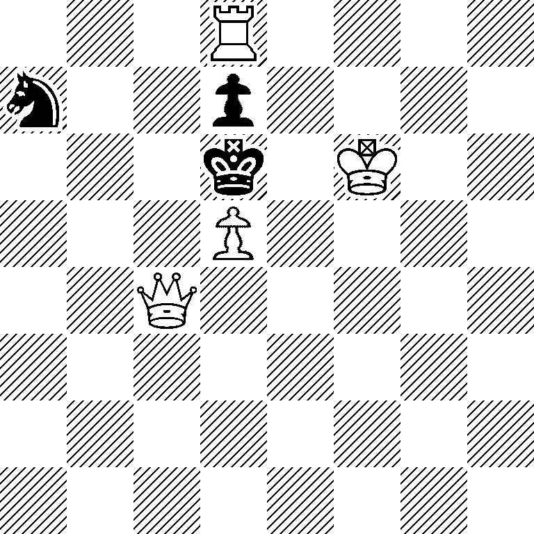 3R4/n2p4/3k1K2/3P4/2Q5/8/8/8