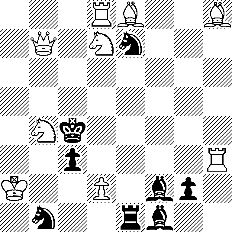 3RB2B/1Q1Nn3/8/8/1Nk5/2p4R/K2P1bp1/1n2rb2