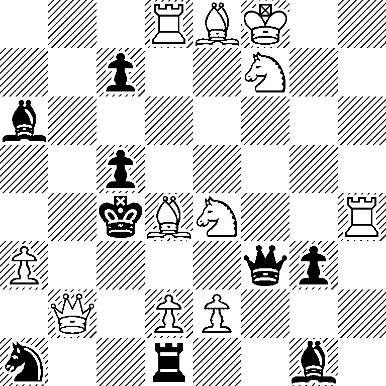 3RBK2/2p2N2/b7/2p5/2kBN2R/P4qp1/1Q1PP3/n2r2b1