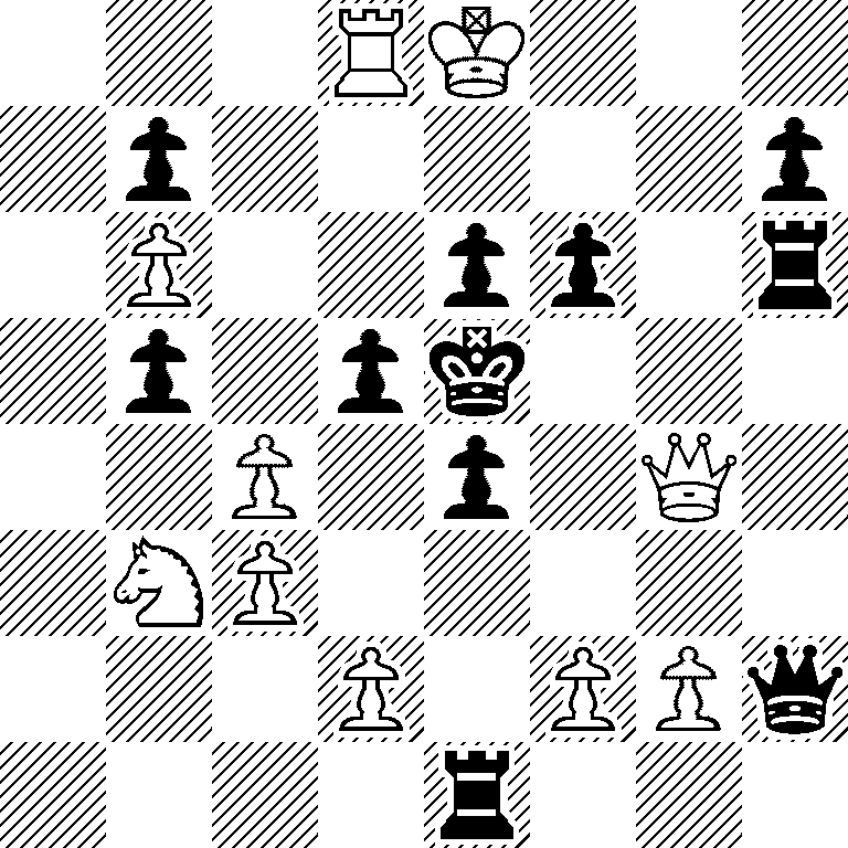 3RK3/1p5p/1P2pp1r/1p1pk3/2P1p1Q1/1NP5/3P1PPq/4r3