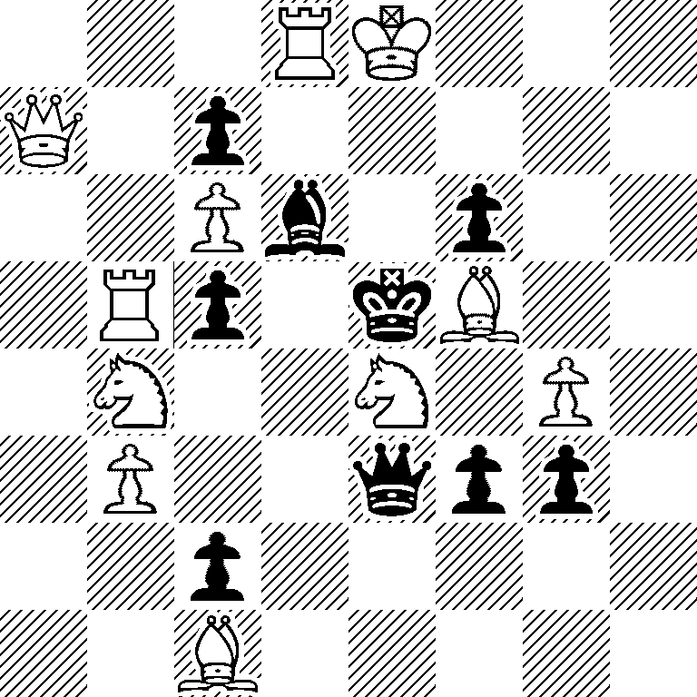 3RK3/Q1p5/2Pb1p2/1Rp1kB2/1N2N1P1/1P2qpp1/2p5/2B5