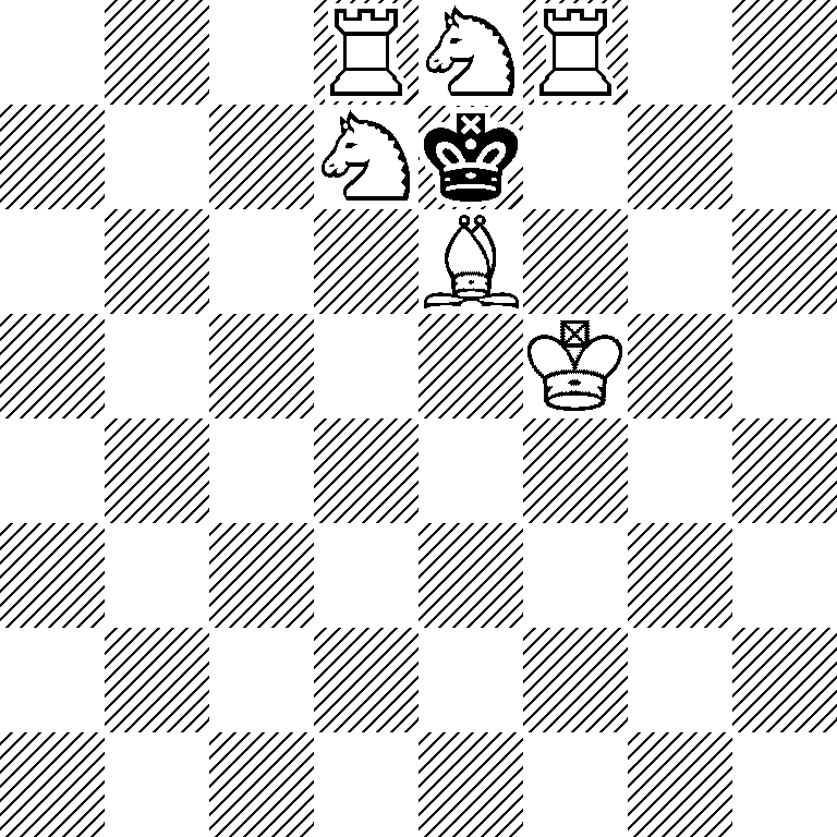 3RNR2/3Nk3/4B3/5K2/8/8/8/8