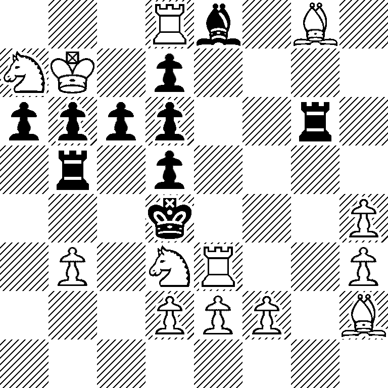 3Rb1B1/NK1p4/pppp2r1/1r1p4/3k3P/1P1NR2P/3PPP1B/8