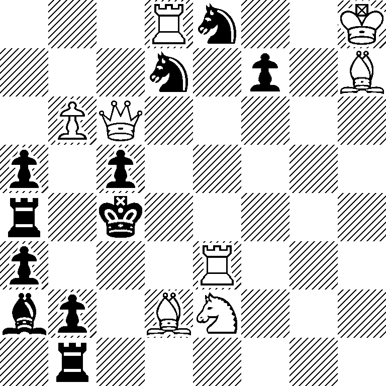 3Rn2K/3n1p1B/1PQ5/p1p5/r1k5/p3R3/bp1BN3/1r6