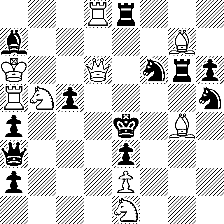 3Rr3/b5B1/K2Q1nrp/RNp4n/p3k1B1/q3p3/p3P3/4N3
