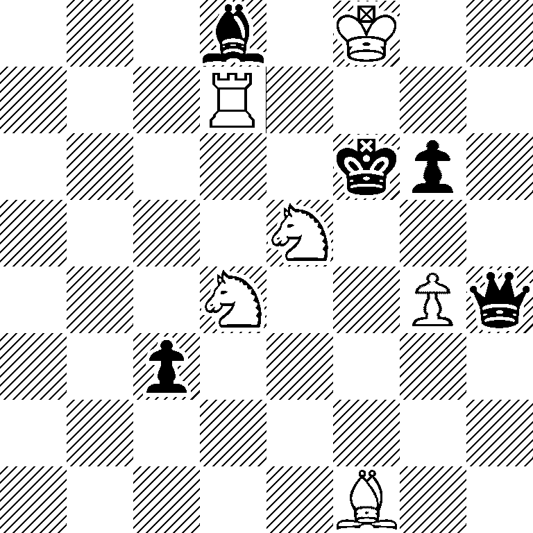 3b1K2/3R4/5kp1/4S3/3S2Pq/2p5/8/5B2