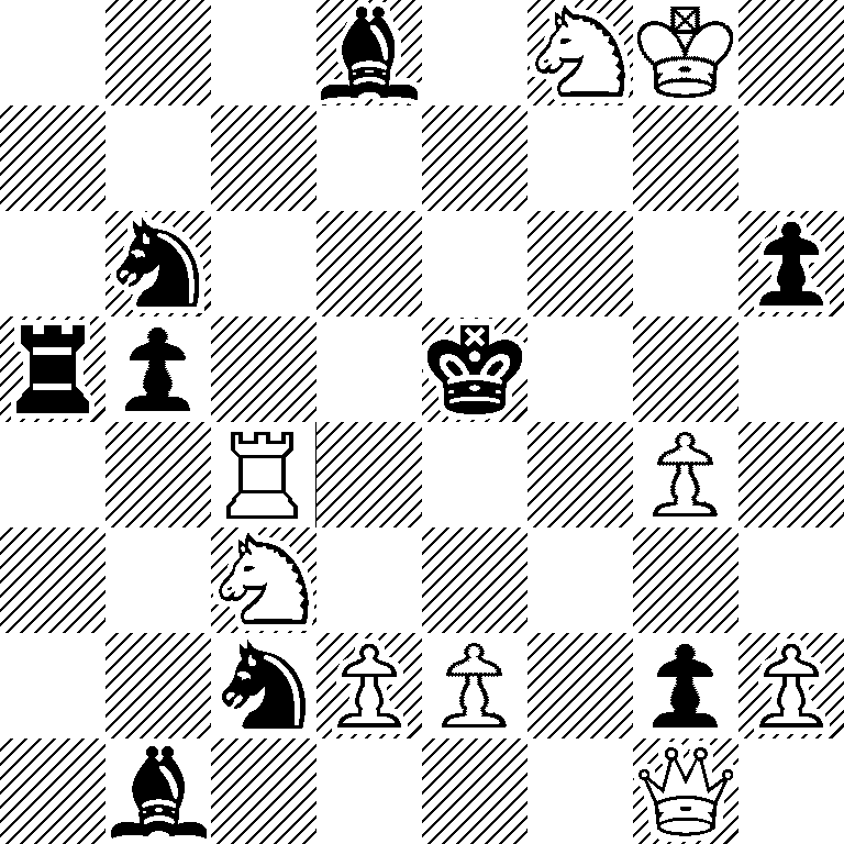 3b1NK1/8/1n5p/rp2k3/2R3P1/2N5/2nPP1pP/1b4Q1