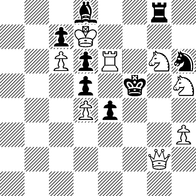 3b2r1/2pK4/2PpR1Nn/3p1k1N/3Pp3/7P/6Q1/8