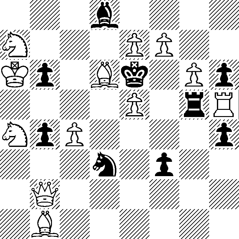 3b4/N3PP2/Kp1Bk1Pp/4P1rR/NpP4p/3n1p2/1Q6/1B6