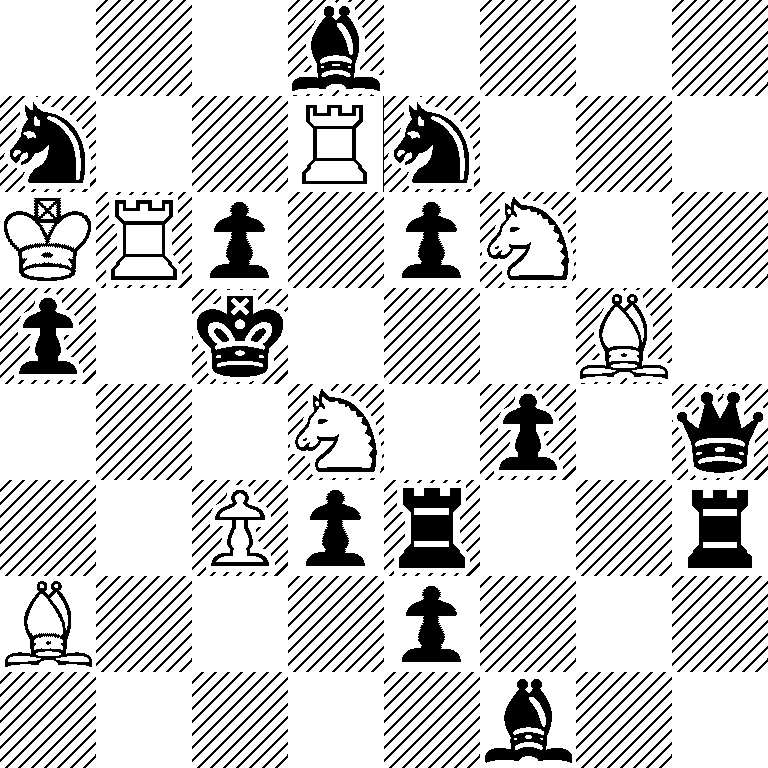 3b4/n2Rn3/KRp1pN2/p1k3B1/3N1p1q/2Ppr2r/B3p3/5b2