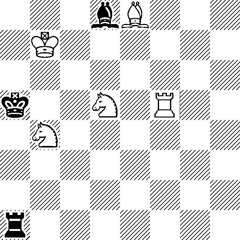 3bB3/1K6/8/k2N1R2/1N6/8/8/r7