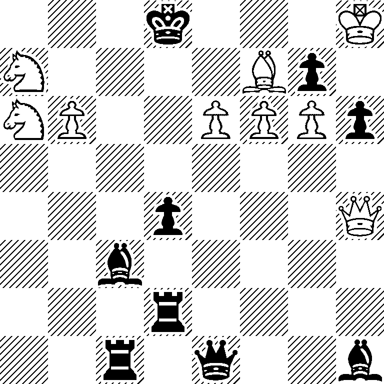 3k3K/N4Bp1/NP2PPPp/8/3p3Q/2b5/3r4/2r1q2b
