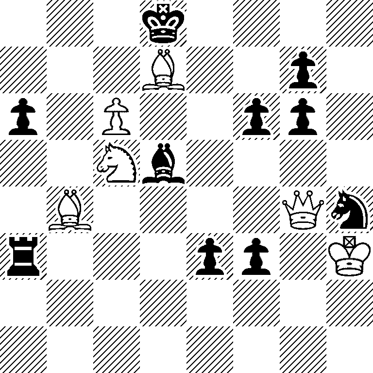 3k4/3B2p1/p1P2pp1/2Nb4/1B4Qn/r3pp1K/8/8