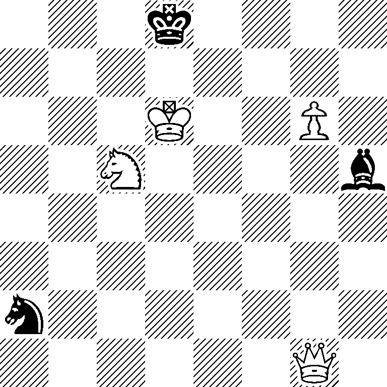 3k4/8/3K2P1/2N4b/8/8/n7/6Q1
