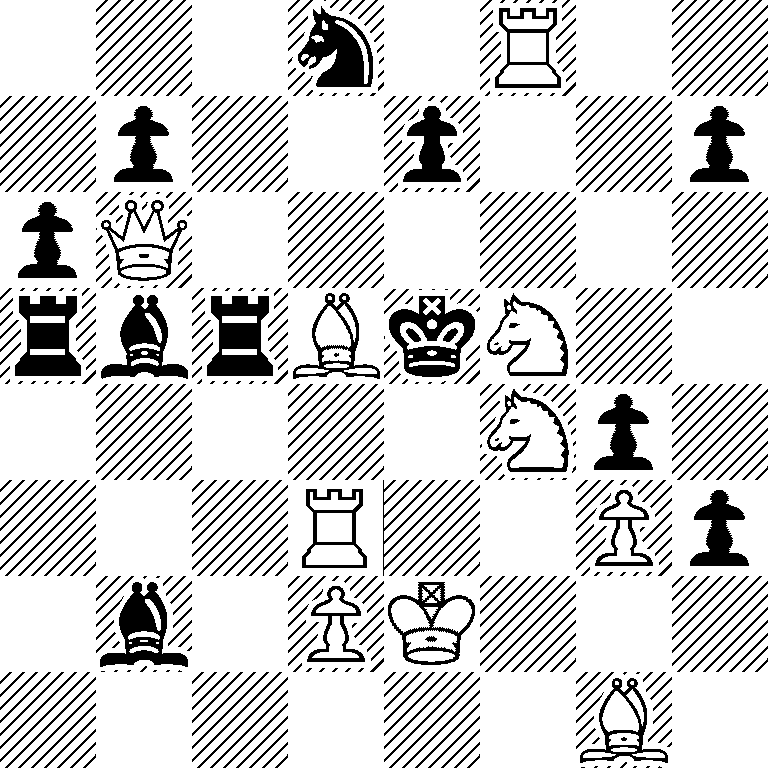 3n1R2/1p2p2p/pQ6/rbrBkN2/5Np1/3R2Pp/1b1PK3/6B1