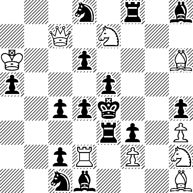 3n1r1b/2Q1N3/K2p3B/p3p3/2ppk2p/4rp1P/2pR1P1N/2nb3B