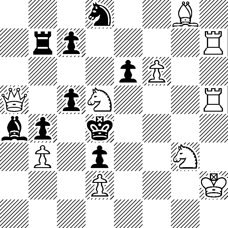 3n2B1/1rp4R/4pP2/Q1pN3R/bp1k4/1P1p2N1/3P3K/8