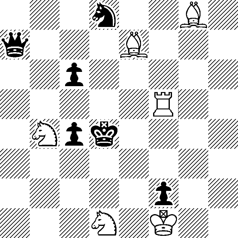 3n2B1/q3B3/2p5/5R2/1Npk4/8/5p2/3N1K2