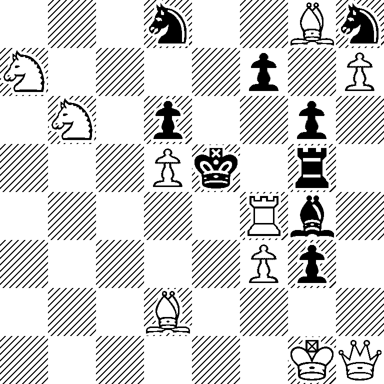 3n2Bn/N4p1P/1N1p2p1/3Pk1r1/5Rb1/5Pp1/3B4/6KQ