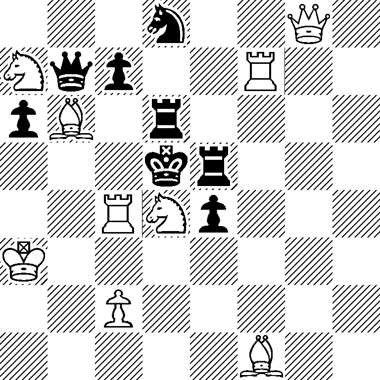 3n2Q1/Nqp2R2/pB1r4/3kr3/2RNp3/K7/2P5/5B2