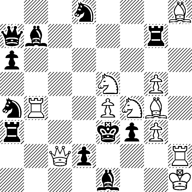 3n3B/qb4r1/p7/4N1P1/nR2PNB1/r3kpP1/2Qp3R/4b2K
