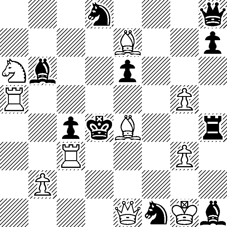 3n3q/4B2p/Nb2p3/R5P1/2pkB2r/2R3P1/1P6/4QnKb
