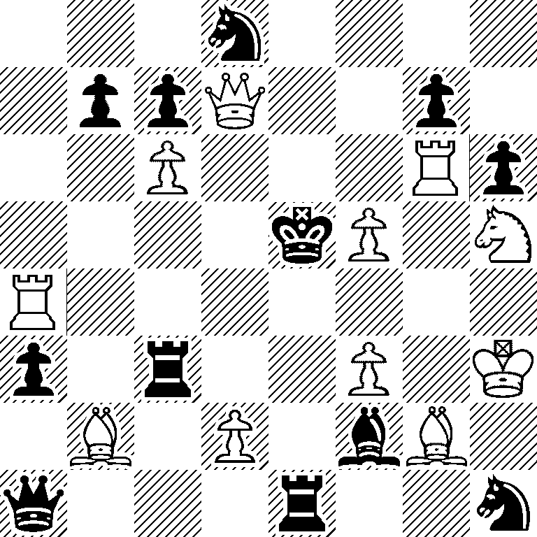 3n4/1ppQ2p1/2P3Rp/4kP1N/R7/p1r2P1K/1B1P1bB1/q3r2n