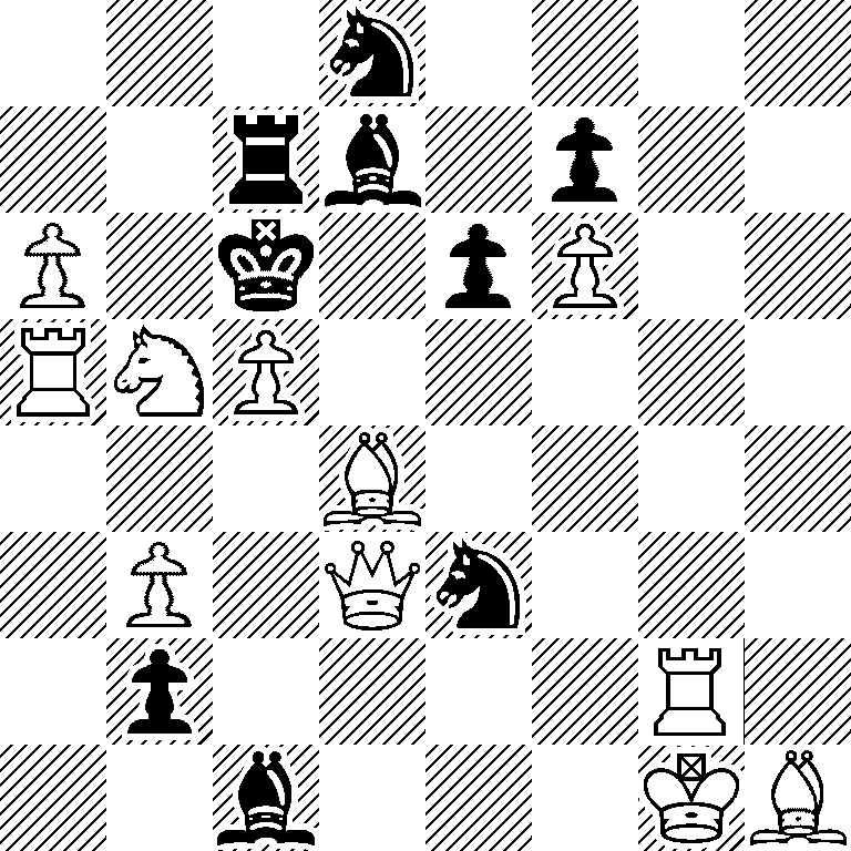 3n4/2rb1p2/P1k1pP2/RNP5/3B4/1P1Qn3/1p4R1/2b3KB