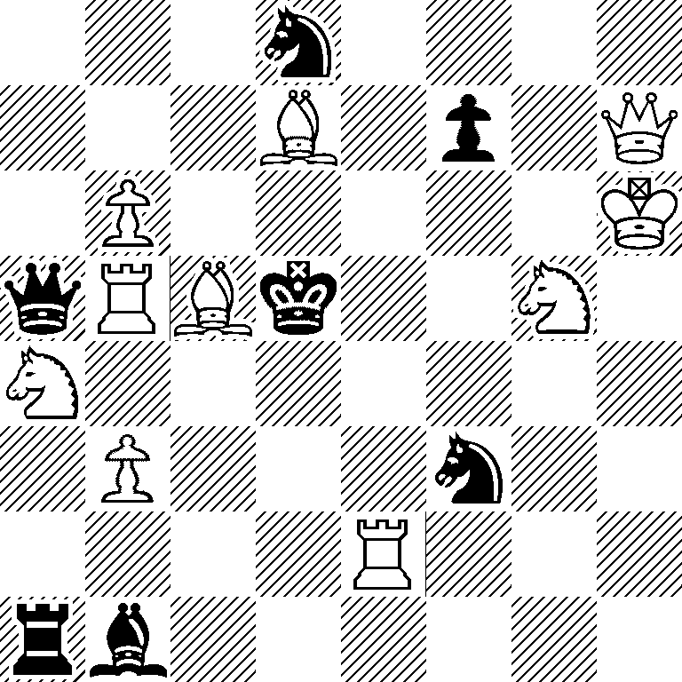 3n4/3B1p1Q/1P5K/qRBk2N1/N7/1P3n2/4R3/rb6