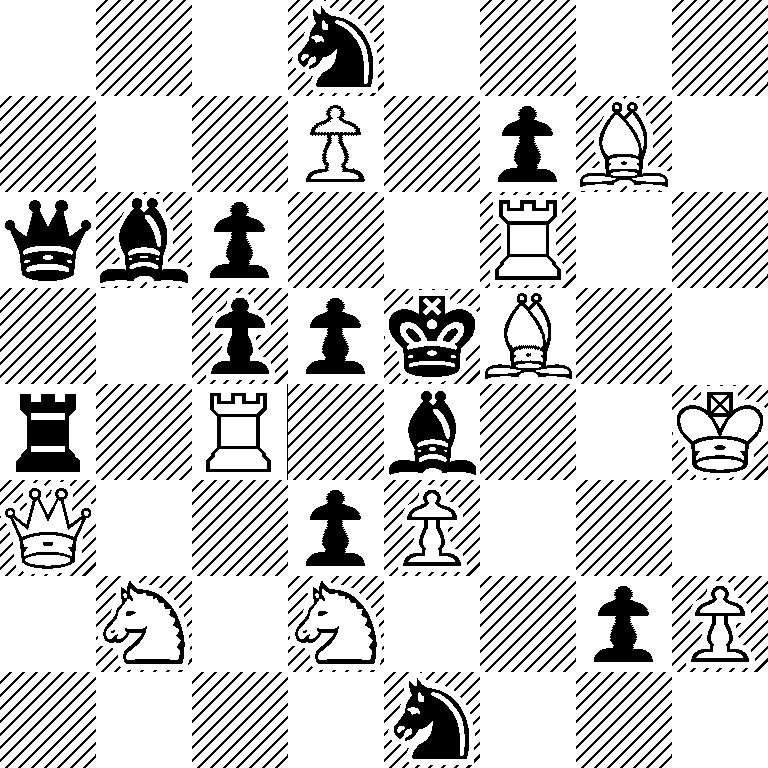 3n4/3P1pB1/qbp2R2/2ppkB2/r1R1b2K/Q2pP3/1N1N2pP/4n3