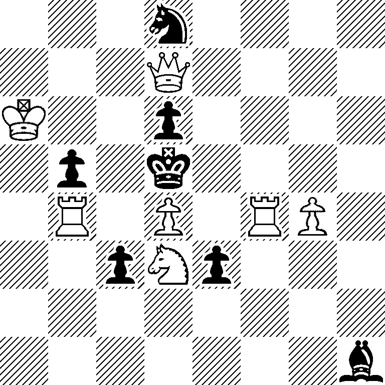 3n4/3Q4/K2p4/1p1k4/1R1P1RP1/2pNp3/8/7b
