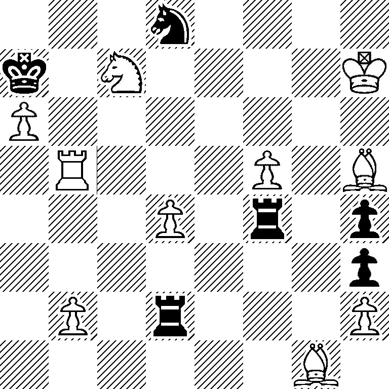 3n4/k1N4K/P7/1R3P1B/3P1r1p/7p/1P1r3P/6B1