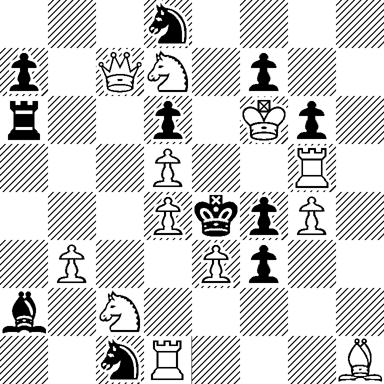 3n4/p1QN1p2/r2p1Kp1/3P2R1/3PkpP1/1P2Pp2/b1N5/2nR3B