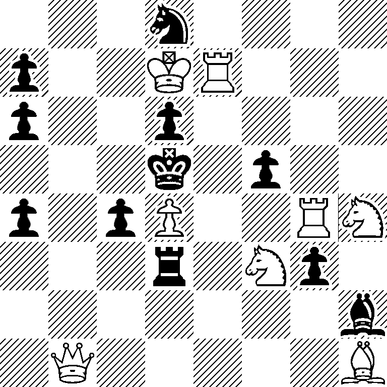 3n4/p2KR3/p2p4/3k1p2/p1pP2RN/3r1Np1/7b/1Q5B