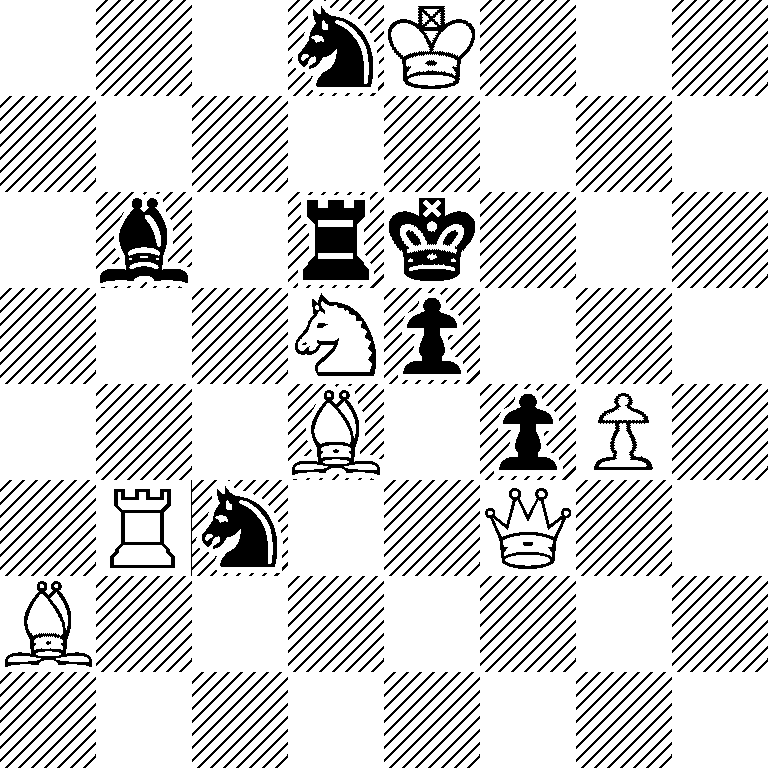 3nK3/8/1b1rk3/3Np3/3B1pP1/1Rn2Q2/B7/8