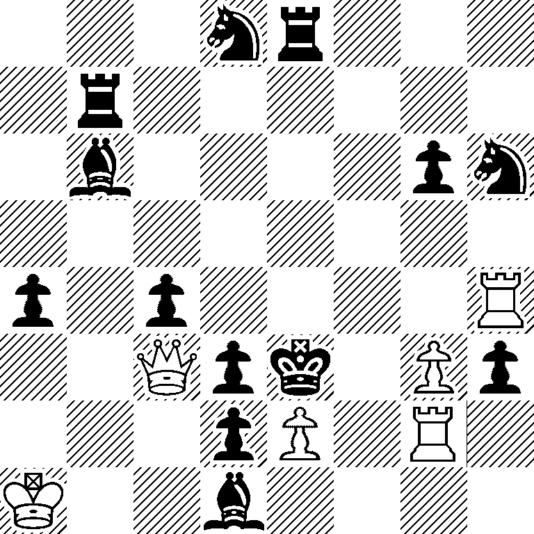 3nr3/1r6/1b4pn/8/p1p4R/2Qpk1Pp/3pP1R1/K2b4