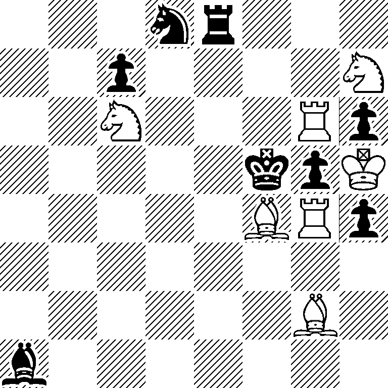 3nr3/2p4N/2N3Rp/5kpK/5BRp/8/6B1/b7