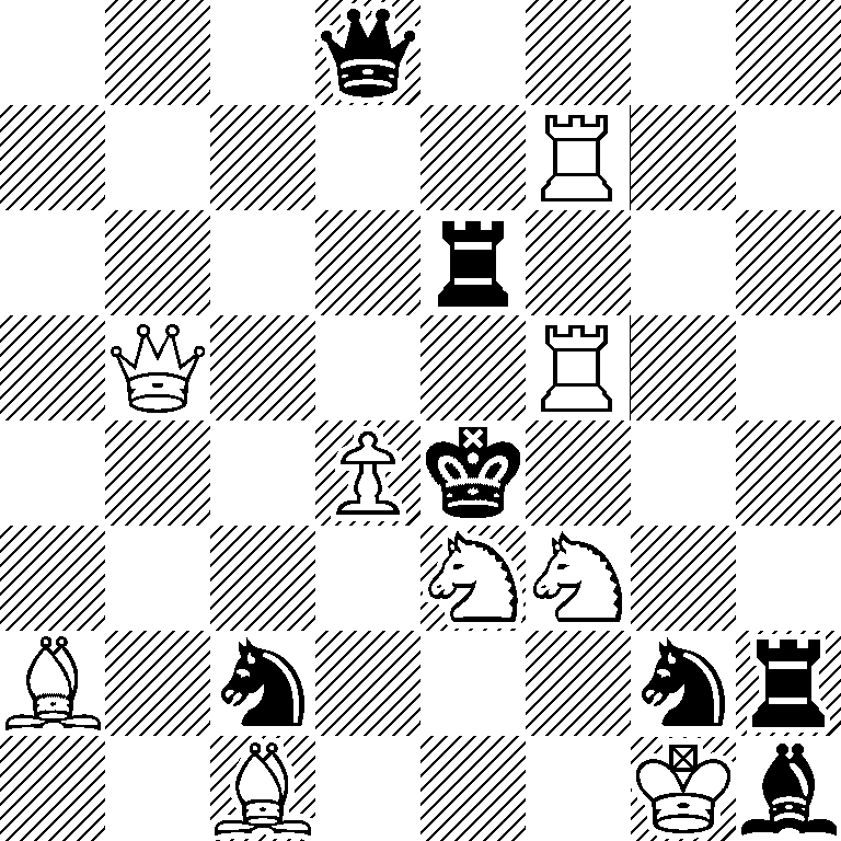 3q4/5R2/4r3/1Q3R2/3Pk3/4NN2/B1n3nr/2B3Kb