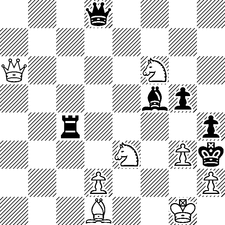 3q4/8/Q4N2/5bp1/2r4p/4N1Pk/3P3P/3B2K1