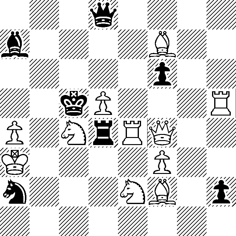 3q4/b4B2/5p2/2kP3R/P1NrRQ2/K4P2/n3NB1p/8
