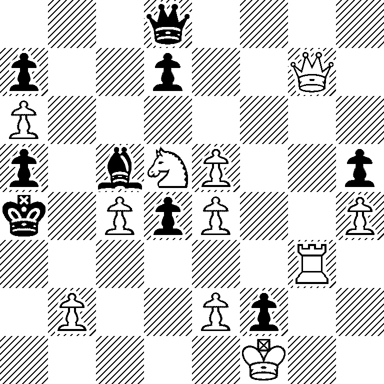 3q4/p2p2Q1/P7/p1bNP2p/k1PpP2P/6R1/1P2Pp2/5K2