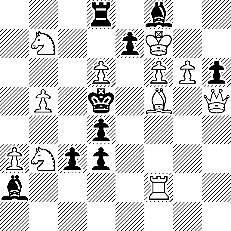3r1b2/1N2pK2/3P1PPp/1P1k1B1Q/3p4/PNpp4/b4R2/8