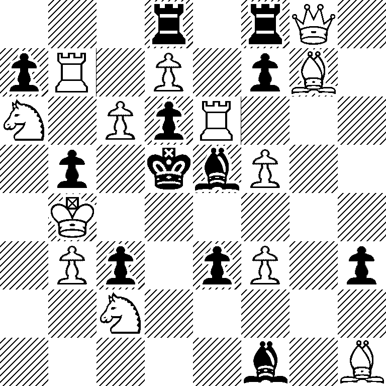 3r1rQ1/pR1P1pB1/N1PpR3/1p1kbP2/1K6/1Pp1pP1p/2N5/5b1B