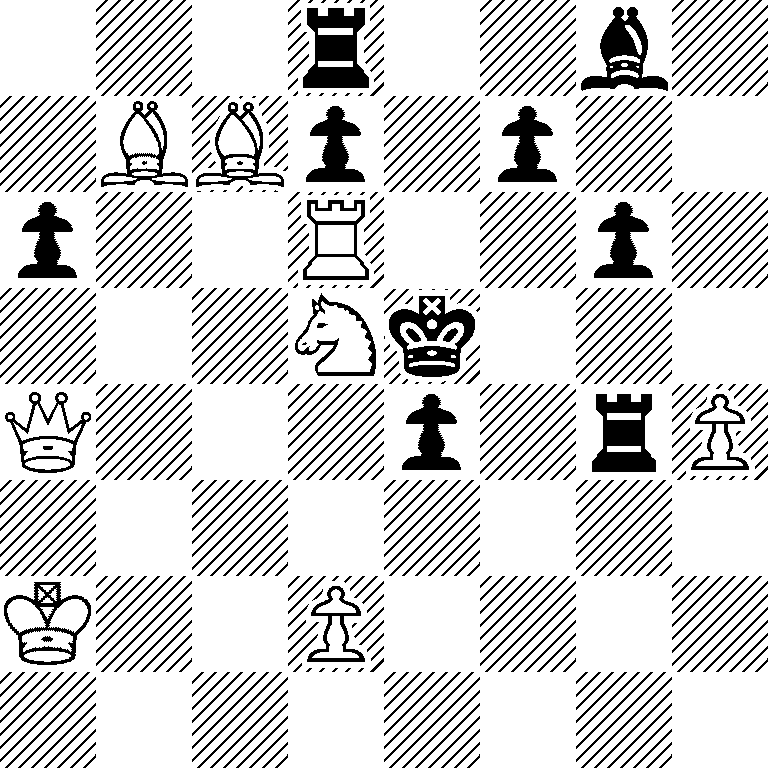 3r2b1/1BBp1p2/p2R2p1/3Nk3/Q3p1rP/8/K2P4/8