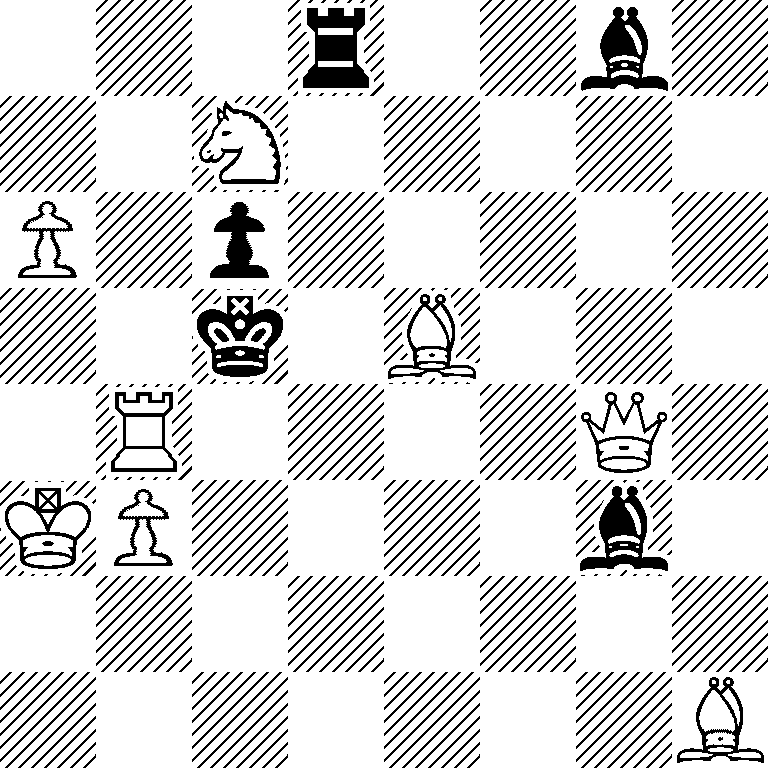 3r2b1/2N5/P1p5/2k1B3/1R4Q1/KP4b1/8/7B