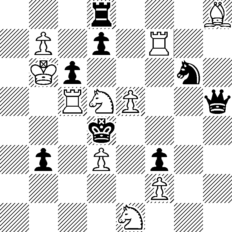 3r3B/1P1p1R2/1Kp3n1/2RNP2q/3k4/1p1P1p2/5P2/4N3