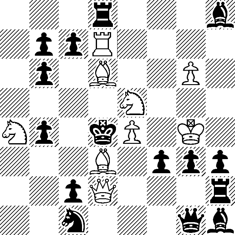 3r3b/1ppR4/1p1B2P1/4N3/Np1kP1K1/3B1ppp/2pQ3r/2n3qb