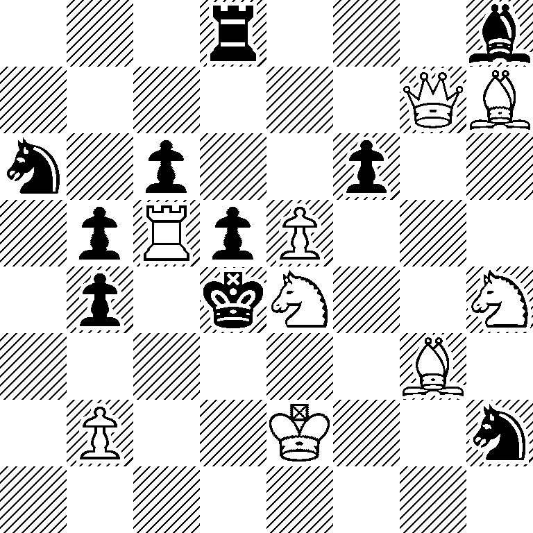 3r3b/6QB/n1p2p2/1pRpP3/1p1kN2N/6B1/1P2K2n/8